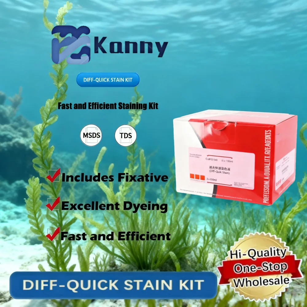 KIT DE PERSONAL DIFF-QUICK para una eliminación rápida y preparación de muestras en laboratorio Incluye producto original fijador