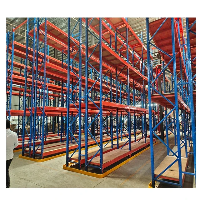 WAREHOUSE RACKING Warehouse heavy duty cold storage rack selective narrow aisle metal Industrial pallet racking system