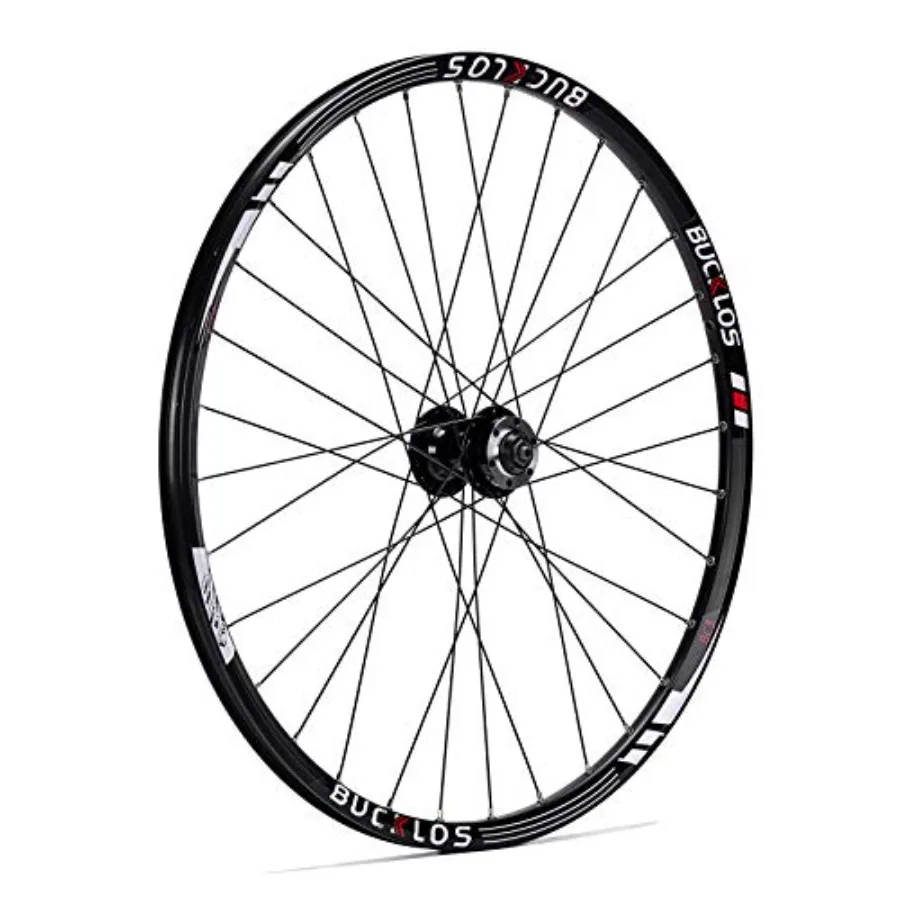 MTB Wheelset 26" 27.5" 29" Quick Release Disc Brake 32H Mountain Bike Wheels, High Strength Aluminum Alloy Rim Black Bike Wheel