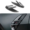 韓国のカーボンファイバーカーフロントフェンダー,ダックスポイラー,風力ブレード,bmw m3 g80 g82 g83 m4 2021 2個用スポイラー 1