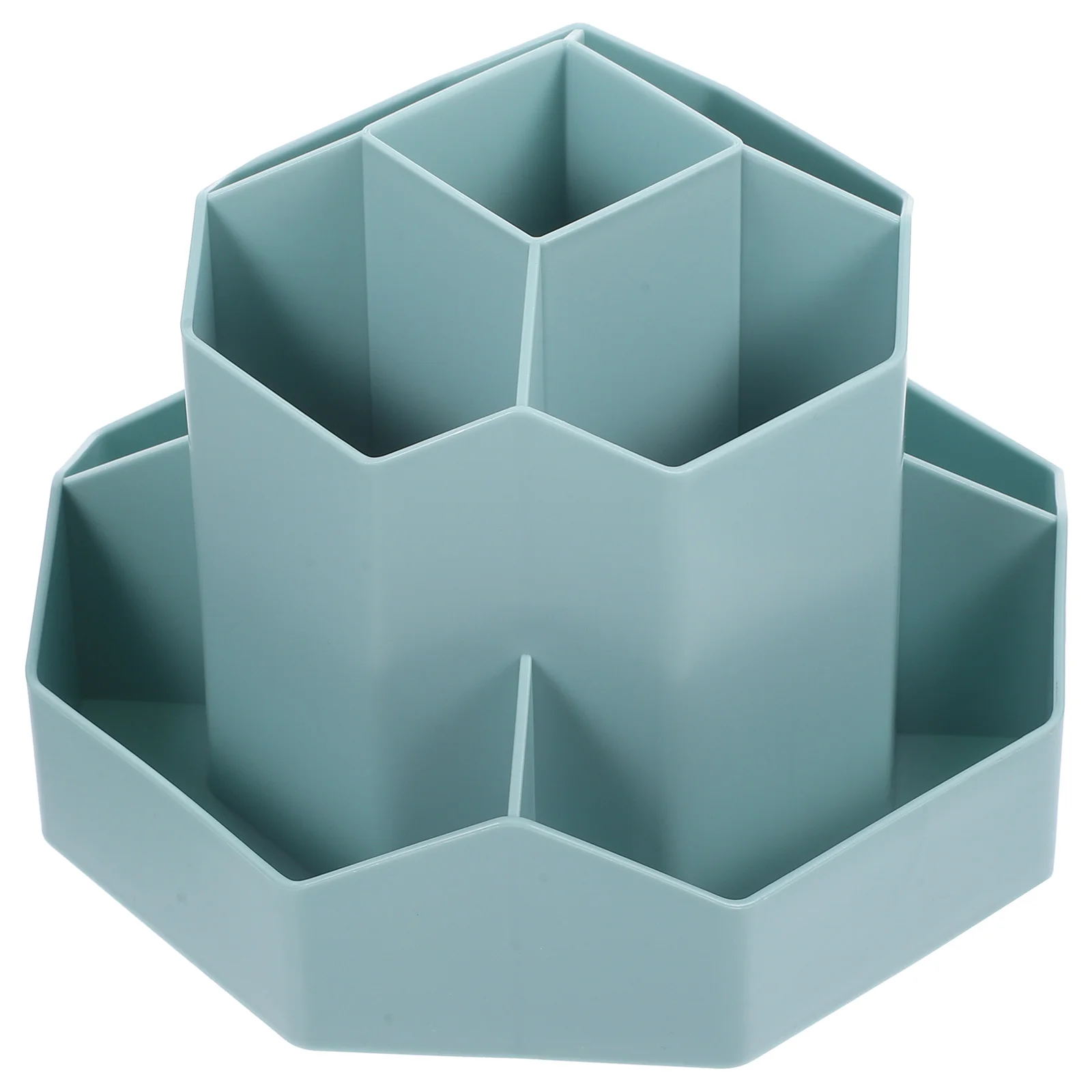 

Rotating Pen Holder Large Capacity Plastic Storage Box for Desk Office Stationery Makeup Brush ganizer Tidy Solution