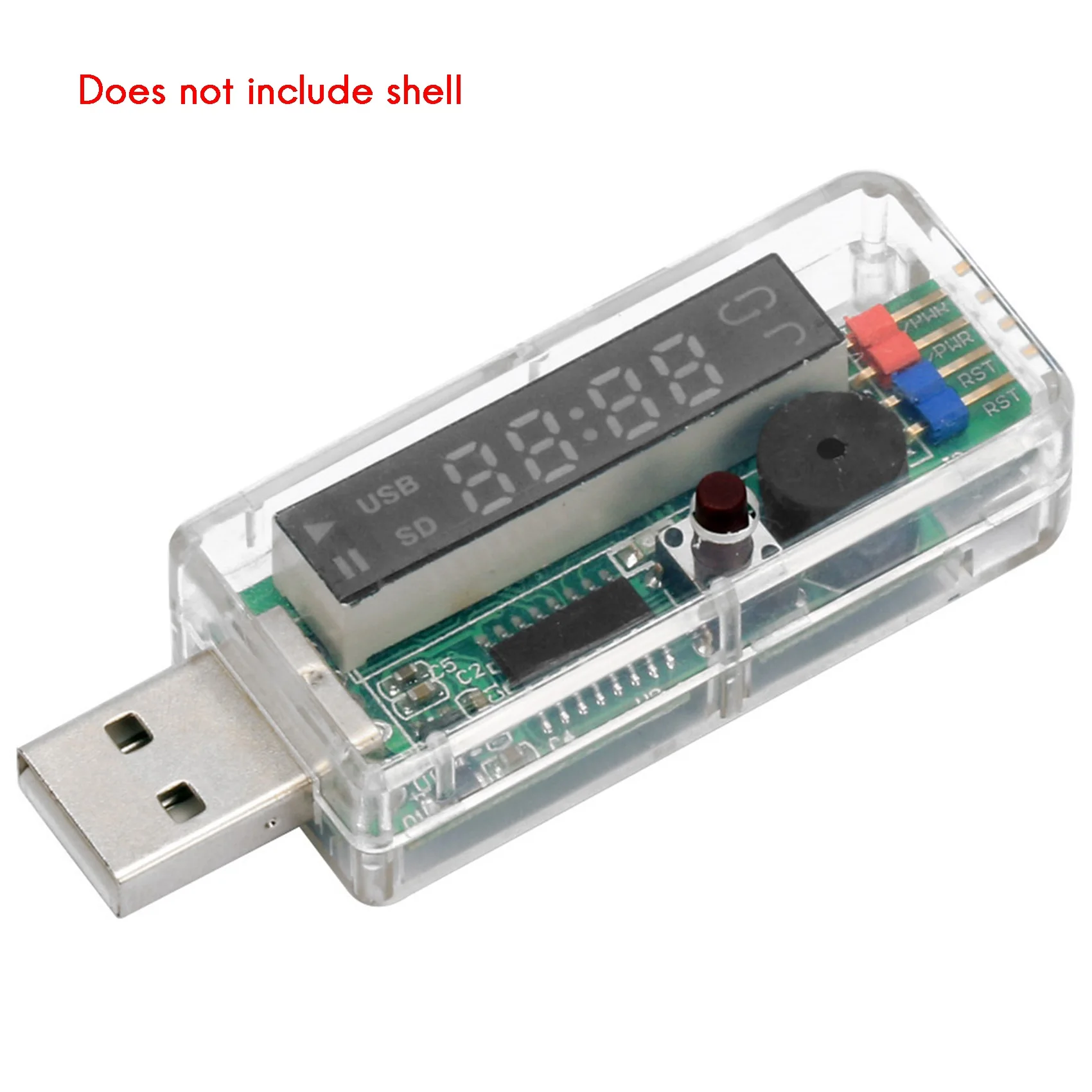 USB Watchdog USB Adapter Watchdog Card LED Screen Automatic Loop Operation with Connection Cable for Bitcoin BTC