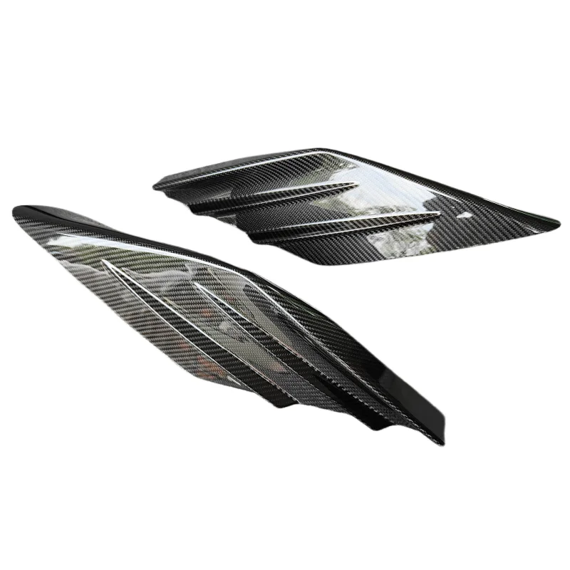

Used for Ferrari F8 PK Style Dry Carbon Fiber Body Side air Intake Rear Vent Body Kit