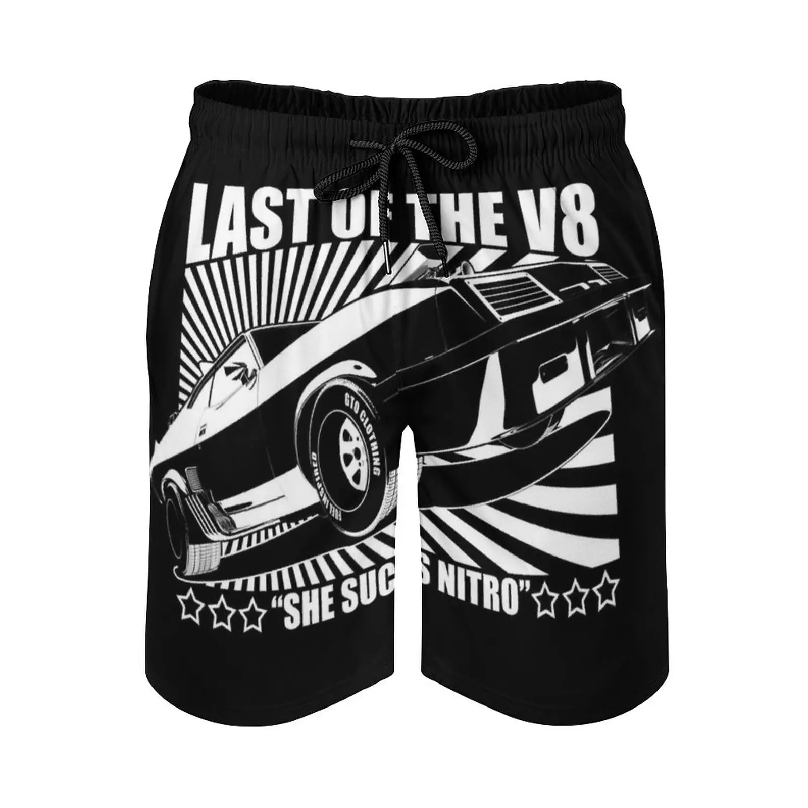 

Mad Max Inspired Last Of The V8 Shirt Men's Swim Trunks Quick Dry Volley Beach Shorts With Pockets For Men's Madmax Mad Max