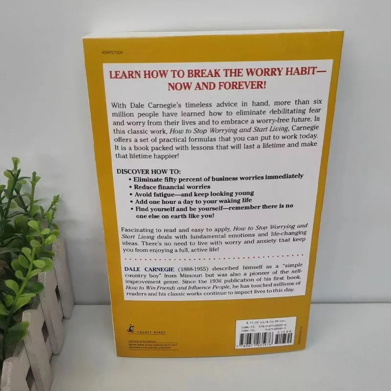 Imagem -05 - English Book For Construction Worry by Dale Como Parar de se Preocupar e Começar a Viver Métodos Testados Pelo Tempo Gerenciamento de Estresse