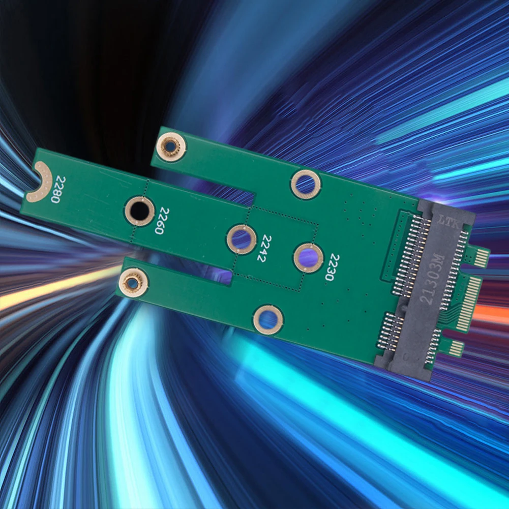 

M.2 NGFF SSD Male Converter MSATA To NGFF Convert Card MSATA NGFF To MSATA Male Riser M.2 Adapter for 2230-2280 M2 SSD