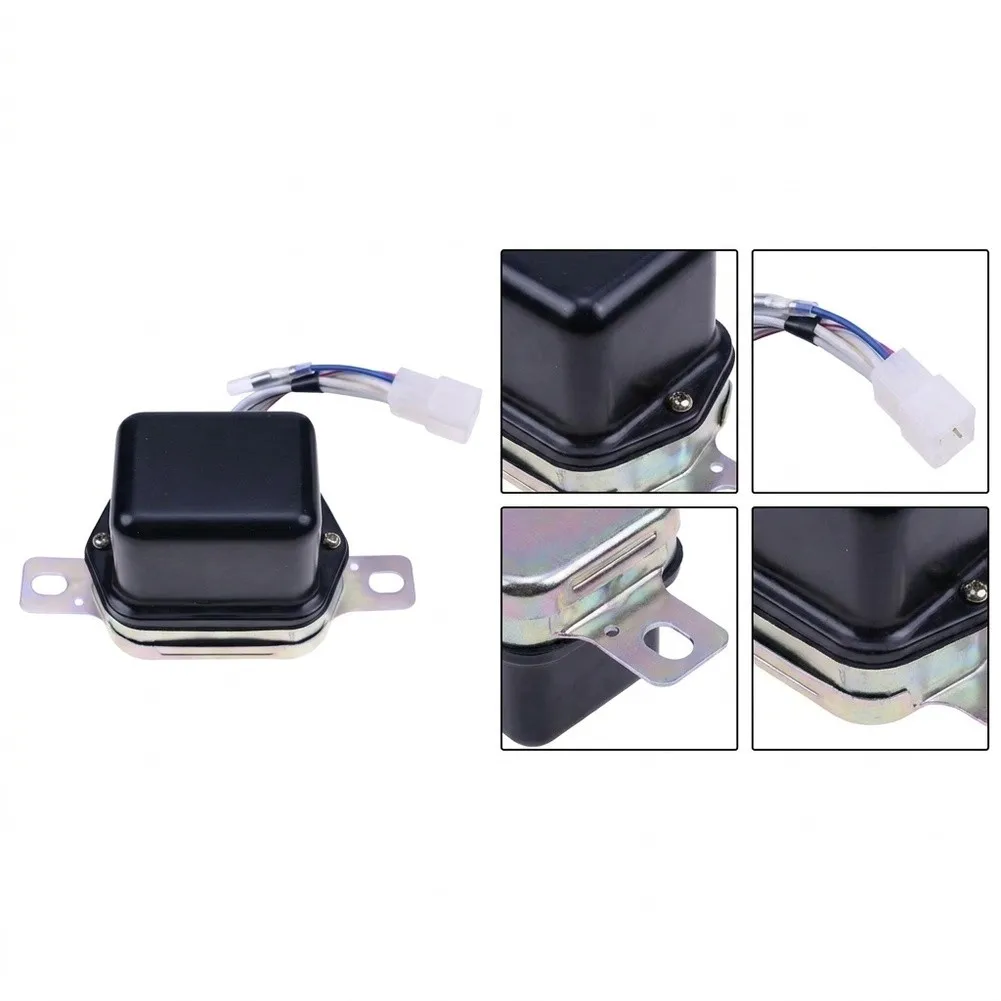 12V Voltage Regulator 026000-3260 For Denso 5G-Yanmar 1050-Tractor Charging System-Stabilizer With Wiring Harness Regulator