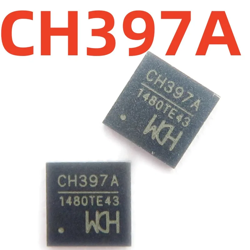 100%new and original  CH397A   encapsulation  QFN24 Low power USB network card chip