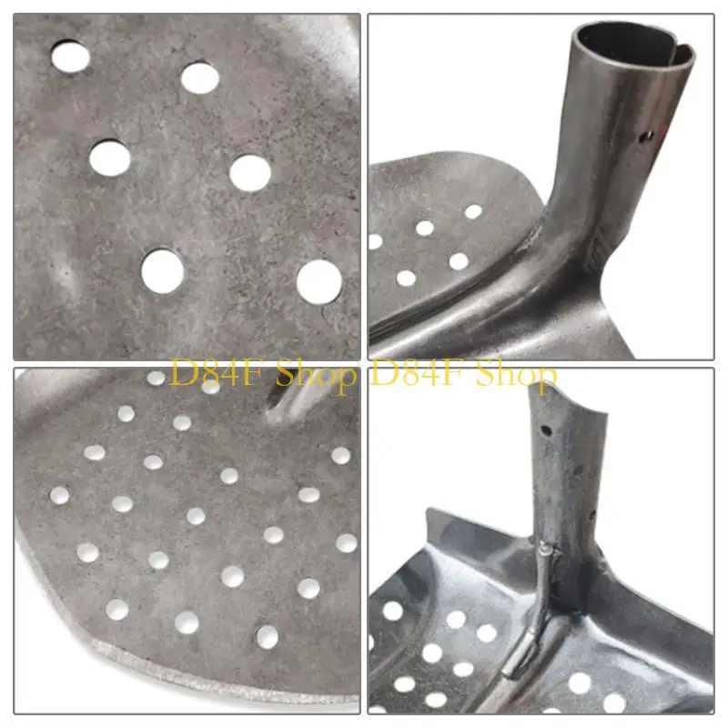 D84F Multipurpose Slotted Shovel For Household Industrial Sewer Systems Waste Removal