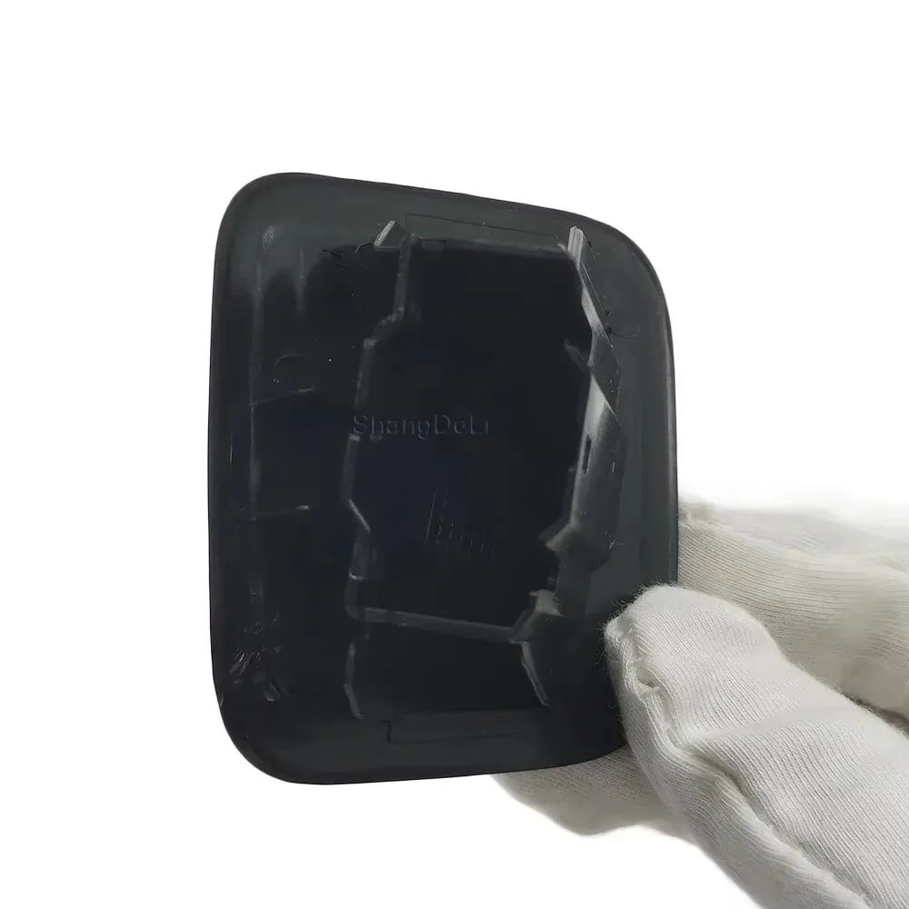 Compatible For Peugeot 408 Car Headlight Washer Spray Nozzle Cover Front Bumper Headlamp Water Cleaning Spray Jet Cap