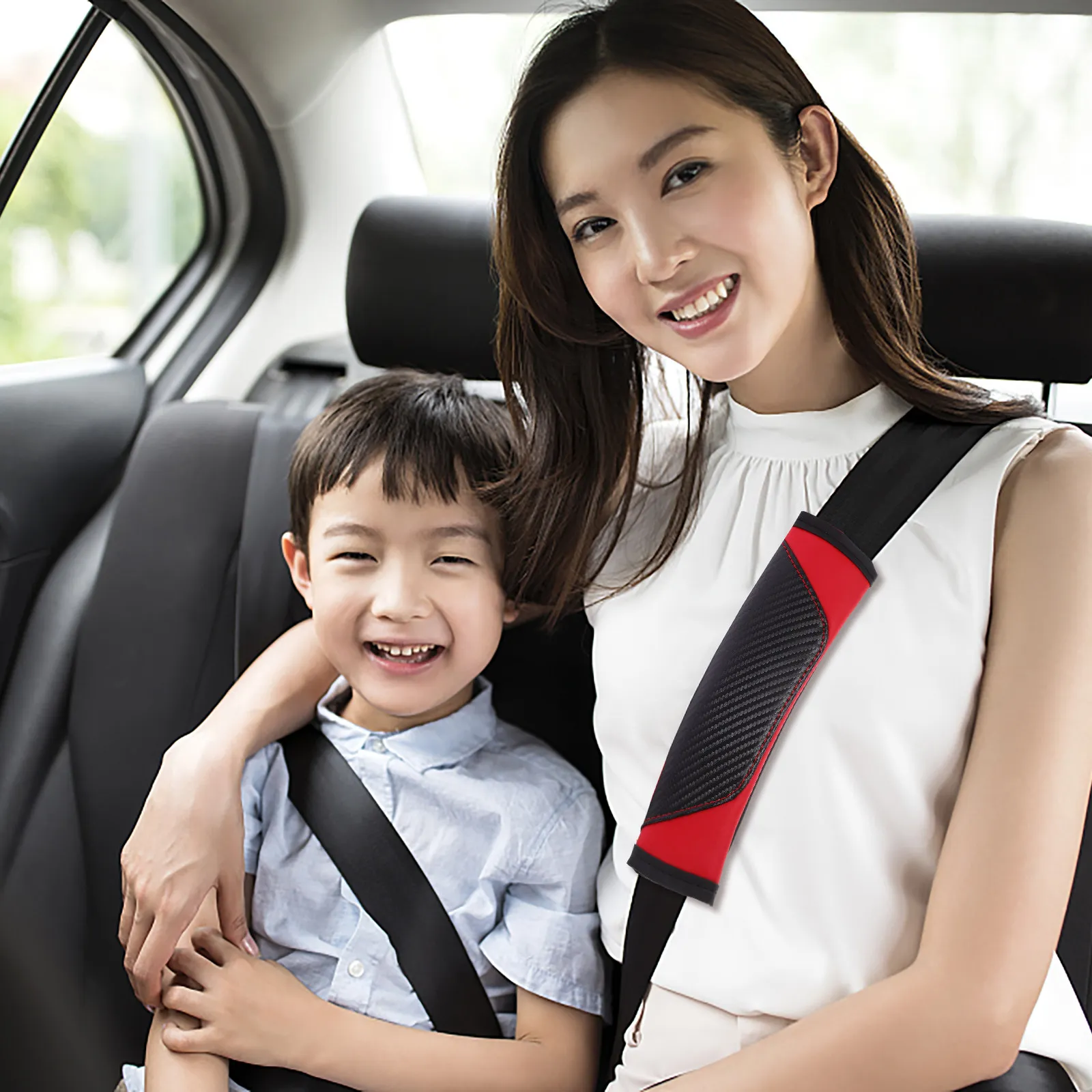 

1Pair Safety Covers Shoulder Strap Pads Universal Durable Classic Cushion Scratch Resistant