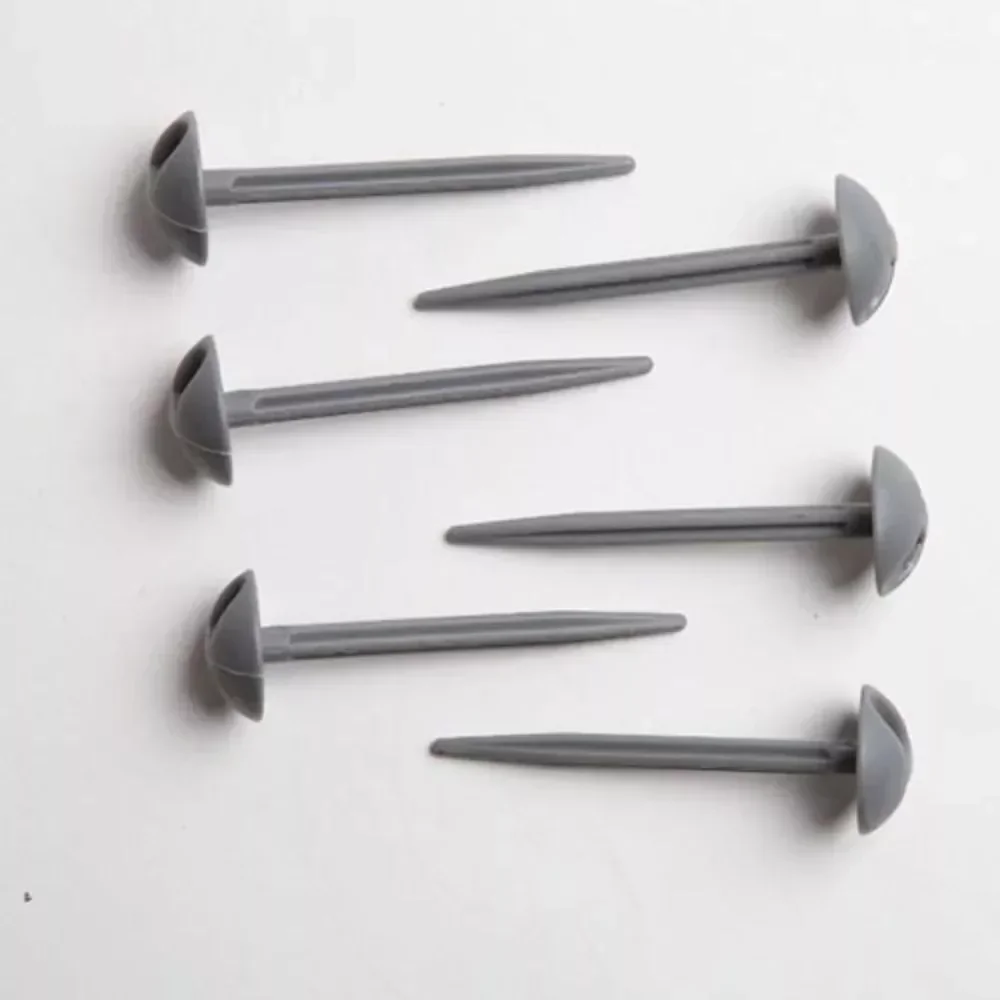 20Pcs Heavy Duty Mushroom Domed Tent Pegs Awning Ground Sheet Stakes For Camping Caravan Tents Canopy Carpet Securing