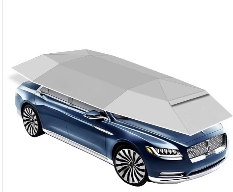 Car Sunshade Automatic Intelligent Remote Control Foldable Roof Sun Protection Heat Insulation Car Cover Sunshade
