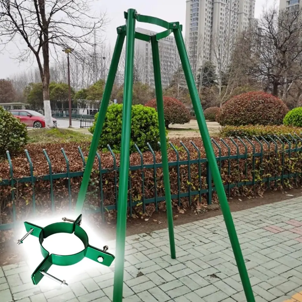 

9-25cm Heavy-Duty Tree Support Stabilizer Kit with Tie for Preventing Leaning, 1.4m Height