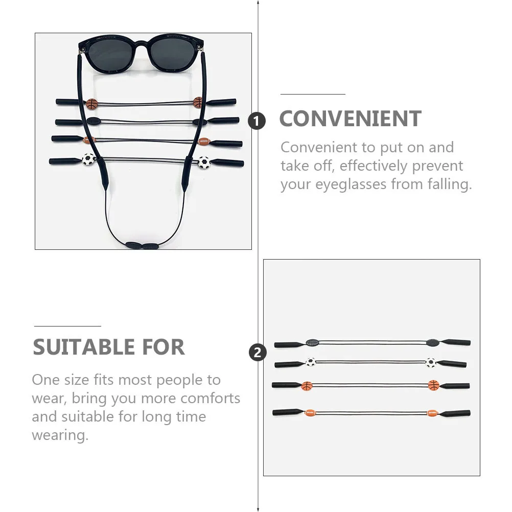 

Eyeglasses Strap Strong Durable Glasses Holder Around Neck Safe Skin Friendly Eyeglasses Lanyard Long Lasting Comfort