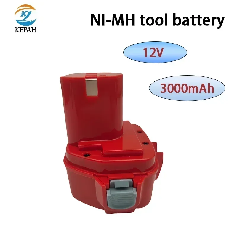 12V 3.0Ah Ni-CD Rechargeable Replacement Battery suitable for Makita 12V Power Tools Bateria 1220 1222 1235 1233S 6271D