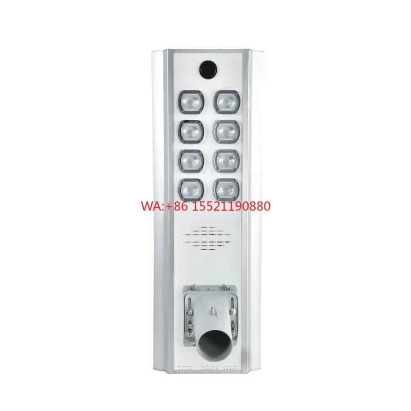wmwmnu for New High Quality Rainproof Lightning Proof 30-120W All in One Solar Street Light