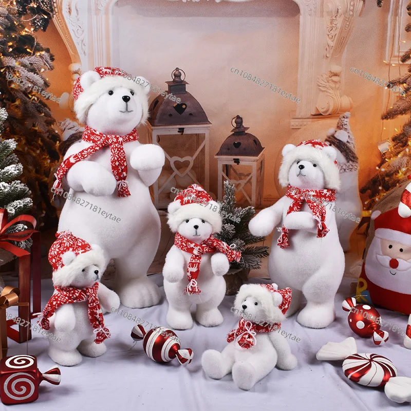 Christmas supplies, decorative decorations, shopping malls, store decorations, window display items