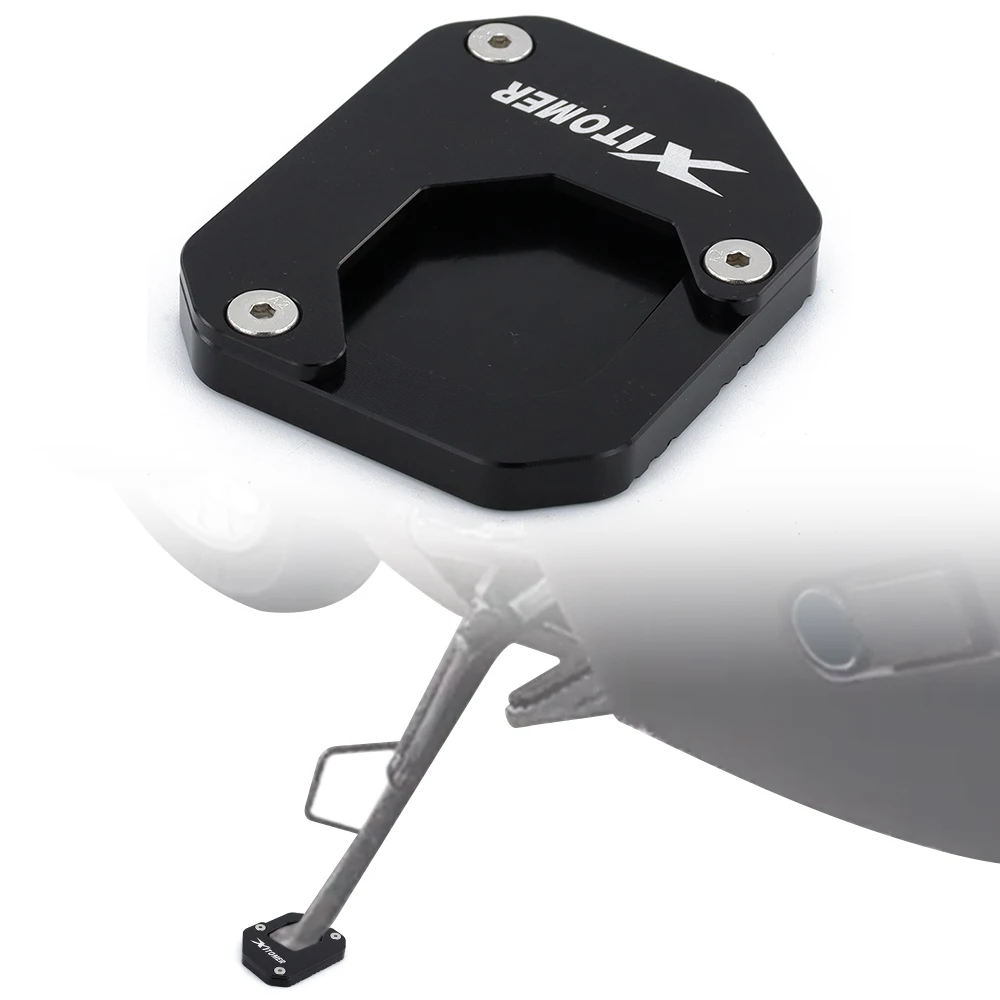 Per BMW R1150GS 1999 2000 2001 2002 2003 2004 2005 2006 Moto Cavalletto Scarpa Cavalletto Laterale Ingranditore Estensione Ingranditore Pate Pad