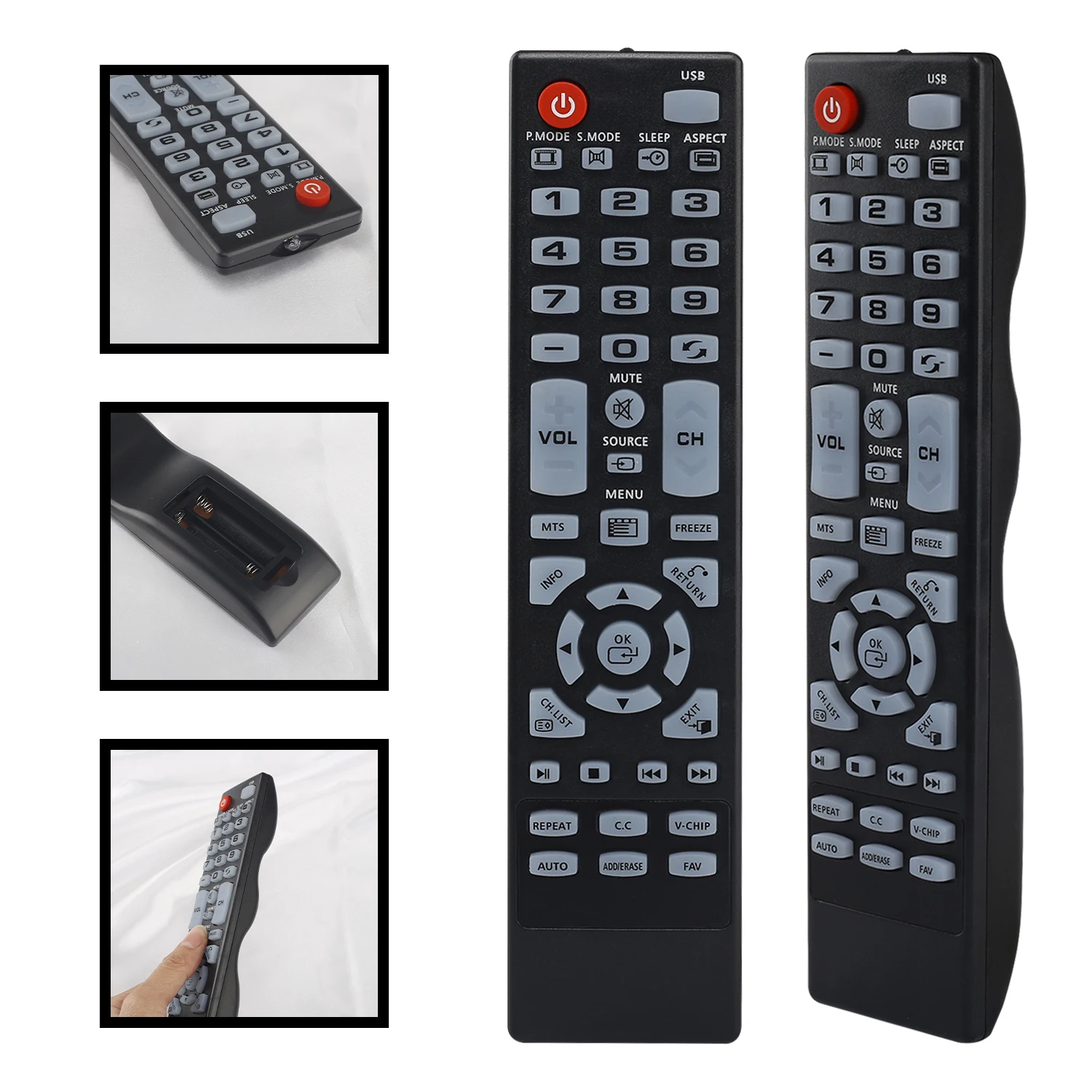 استخدام جهاز التحكم عن بعد لعنصر تلفزيون LCD ، وحدة تحكم ، ELEFW248 ، ELEFW328 ، ELFJ4816H ، ELEFW581 ، ELEFT222 ، ELEFT426 ، TELEFW247 ، ELEFW195