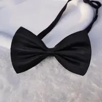 Bow Ties For Men Butterfly Party Wedding Bow Tie Black Bowknot Bowtie Adjustable Classic Tie Bowtie Wedding Bowtie 1-3pcs 3