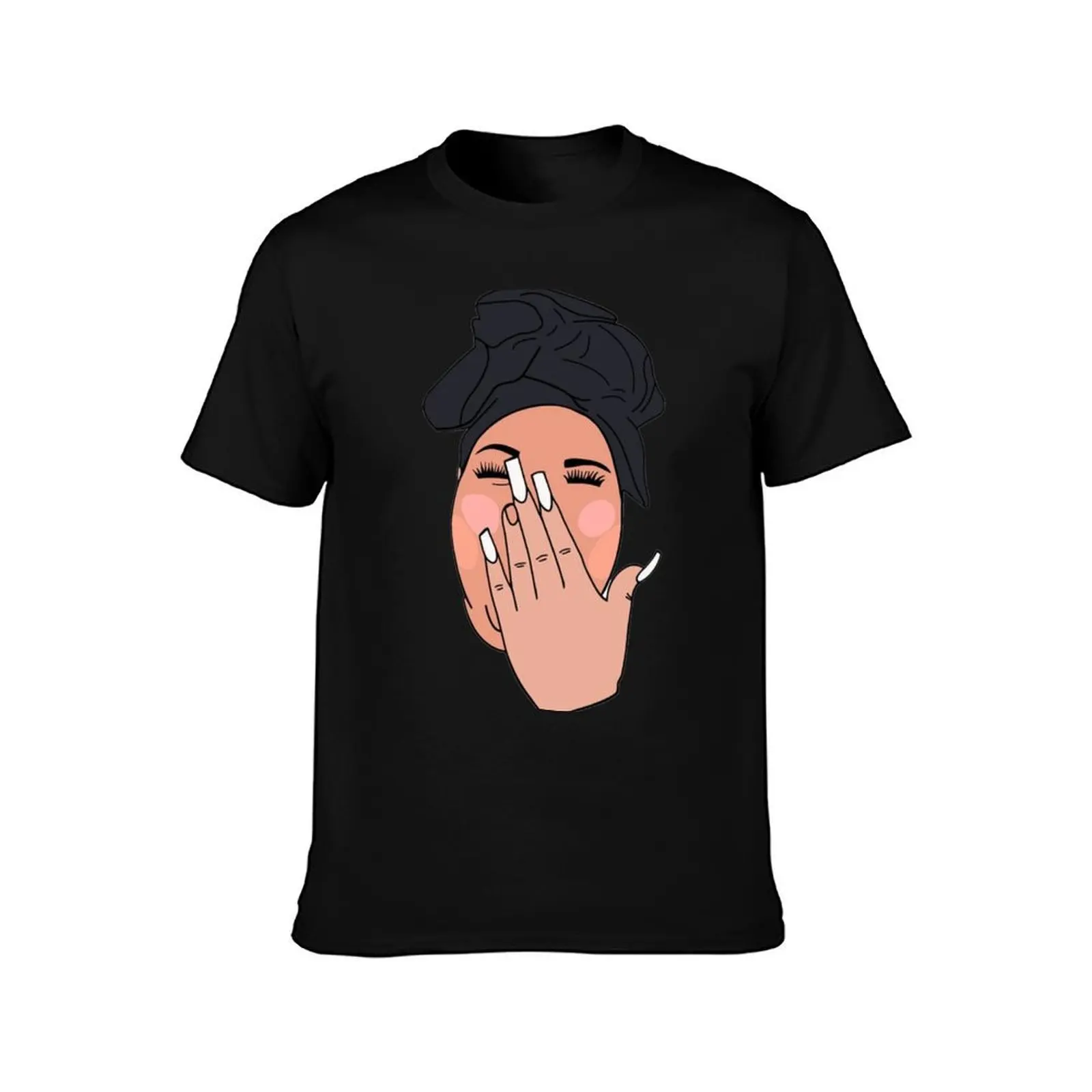 Rosa Adam Ray face T-Shirt, Summer Casual Cotton Tee, Oversized Streetwear Tops, Vintage Graphic Print, Loose Fit Short Sleeve