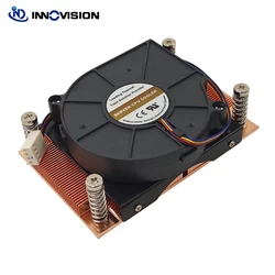 New Cooper Heatsink for AMD processor AM4 AM5 1U cpu cooler TDP95W for 1U server 27mm height 1UA27