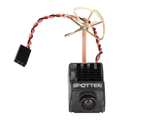 Spotter 5.8G 5.8ghz FPV Camera Mic FOV170 degree 700TVL 40CH Video Transmitter VTX 20~200mw Adjustable for F band AKA Fat Shark