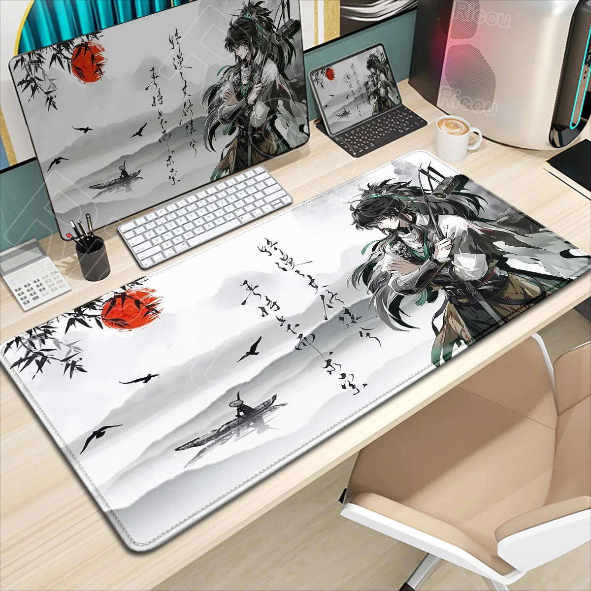 

New Qiuyuan Luno Phrolova Mousepad Game Wuthering Waves HD Print Mouse Pad Computer Gaming Accessory Natural Rubber Keyboard Mat