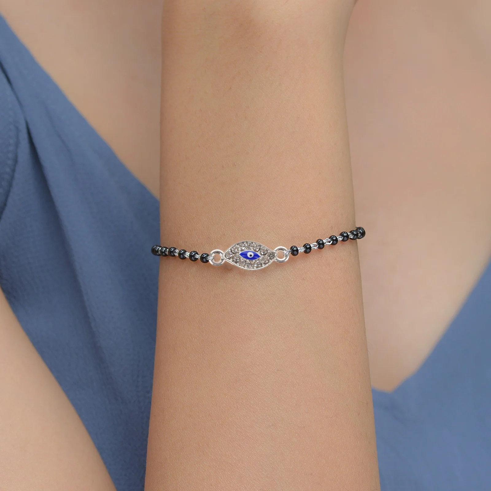 

20pcs Eye Charms Zinc Alloy Evil Eye Connectors Bracelet Supplies Necklace Adornments DIY Jewelry Making Crafts