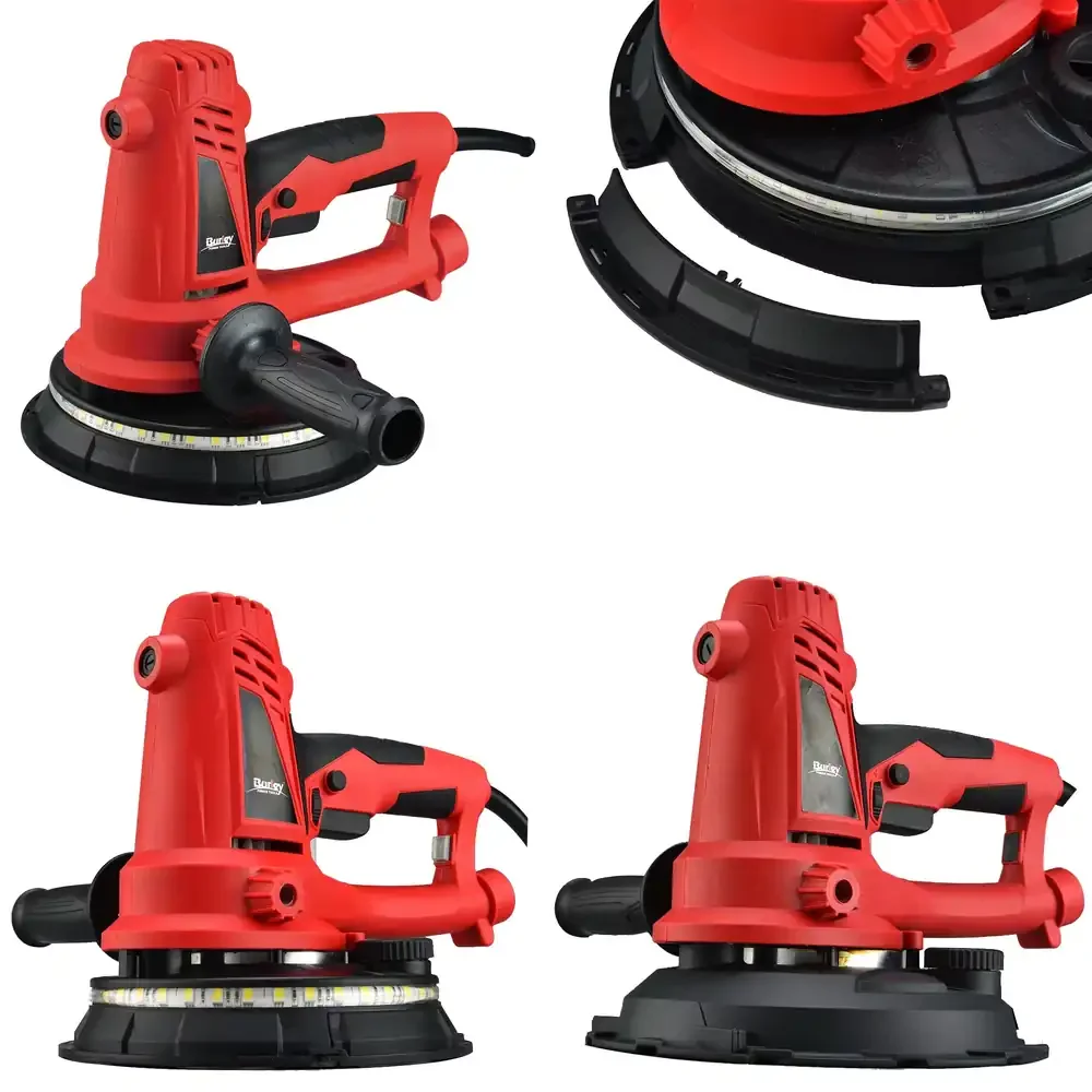 

Burley 750W DIY Electric Giraffe Drywall Sander 180mm Handheld Drywall Machine with Vacuum