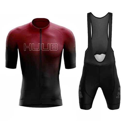 Imagen 2 del producto HUUB New Tour 2025 Ciclismo Jersey bicicleta de carretera Maillot JERSEY pantalones cortos conjunto hombres mujeres Ropa de secado rápido Ciclismo bicicleta camiseta Ropa