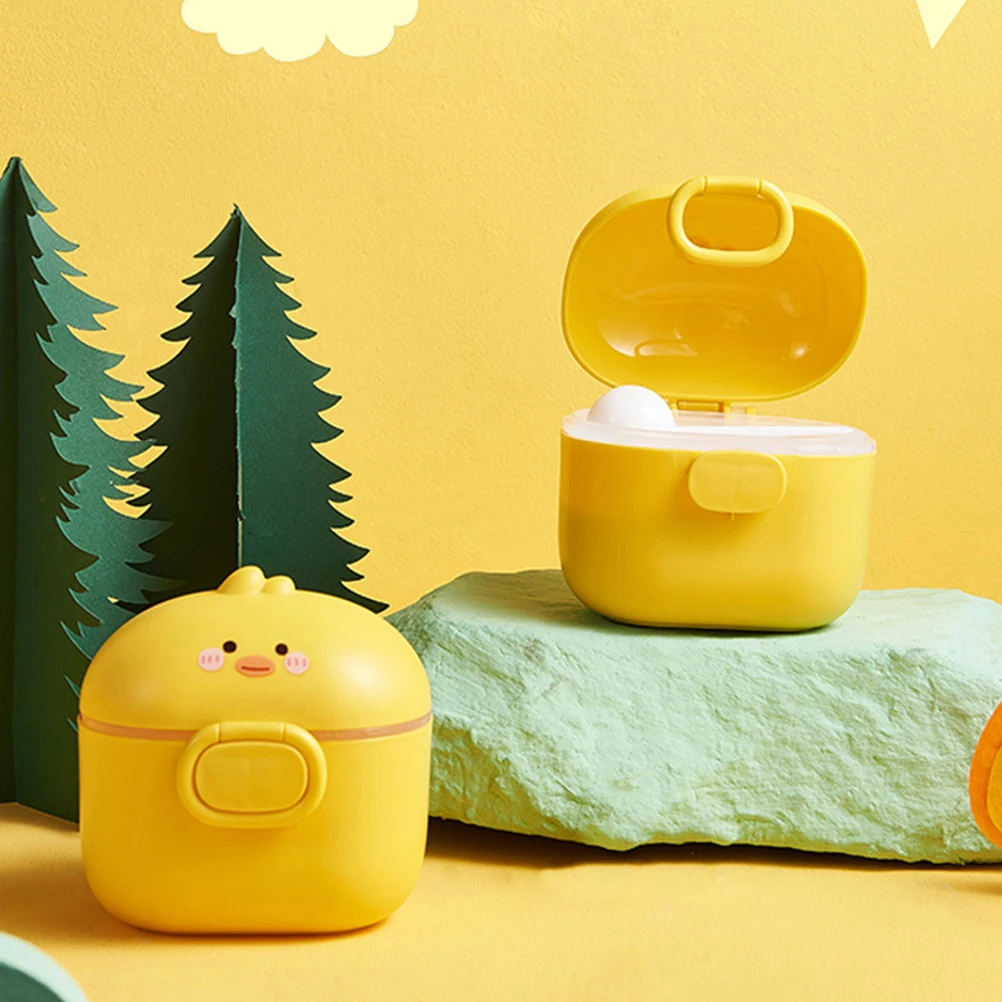 

1pcs Portable Formula Dispenser Baby Formula Travel Container Powder Milk Storage Anti-Damp Holder For Spacious Easy