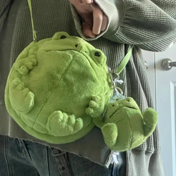 

Милая плюшевая игрушка с уродливым дождем, кукла, сумка через плечо, мягкий подарок для всех возрастов, мягкий рюкзак для детей и взрослых