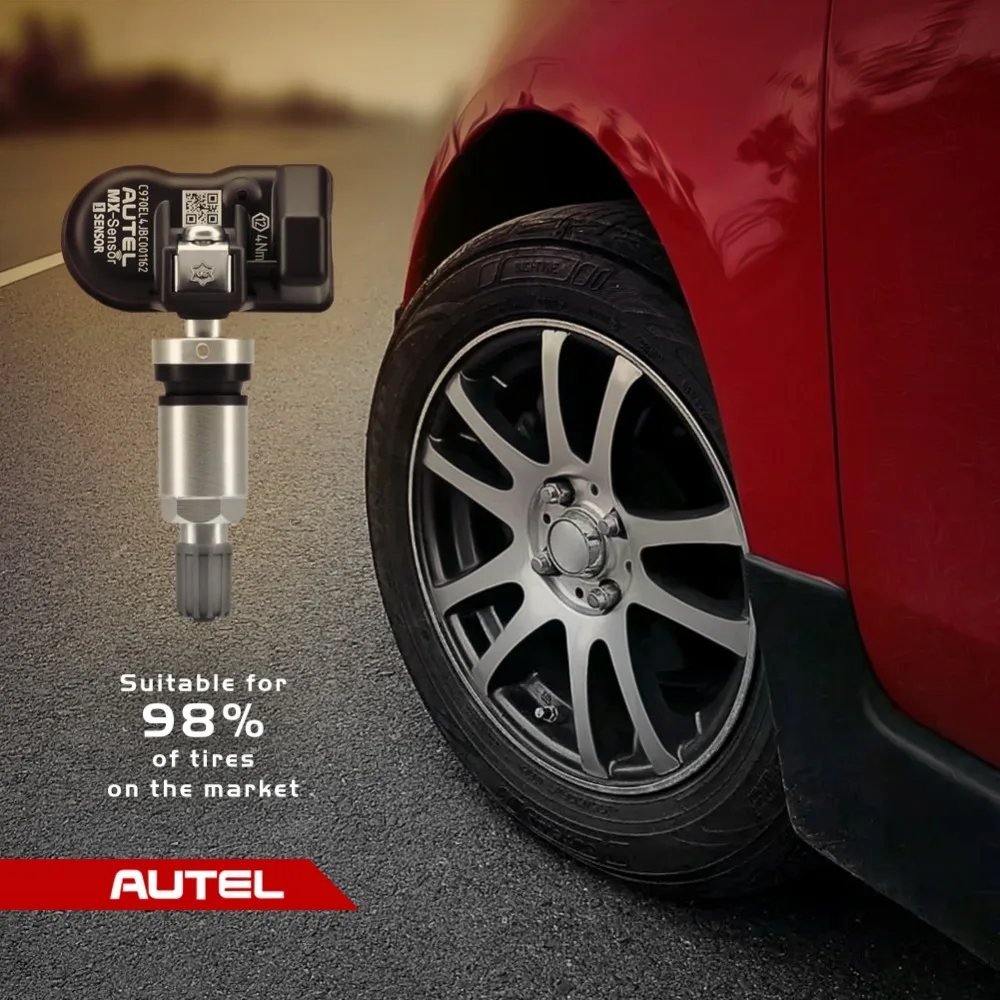 Autel TPMS MX-Sensor 2in1 315MHz 433MHz TPMS الاستشعار أدوات إصلاح الإطارات الماسح الضوئي مراقبة ضغط الإطارات أجهزة الاستشعار القابلة للبرمجة