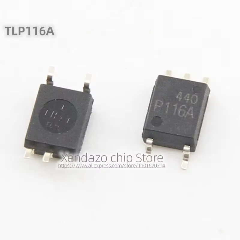 5pcs/lot TLP116A TLP116 Silk screen printing P116A SOP-5 package Original genuine Optocoupler chip