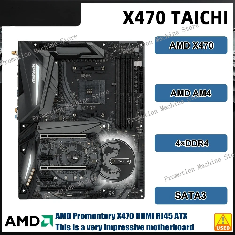 Asrock X470 Taichi …