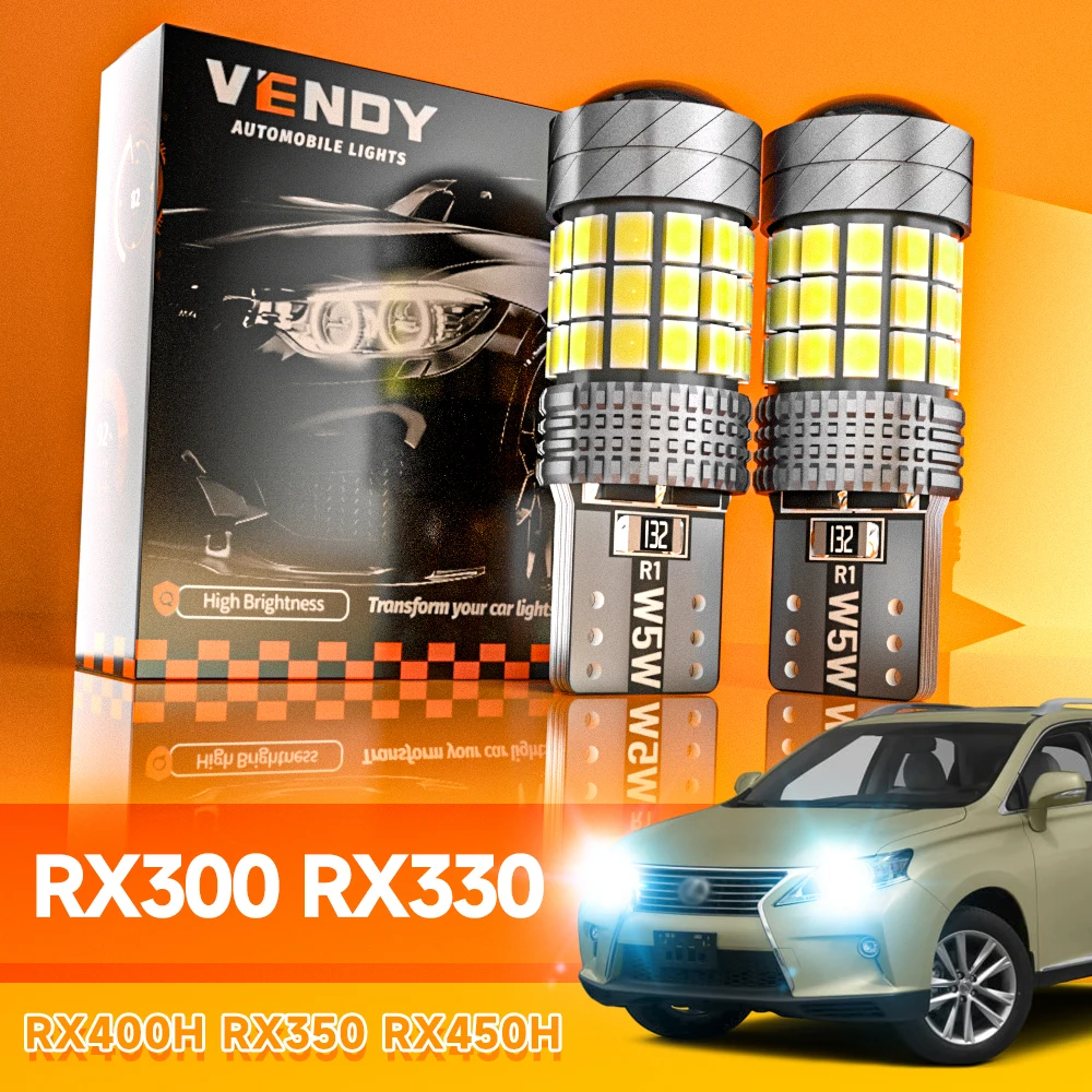 

2 шт. для Lexus RX300 RX330 RX400H RX350 RX450H 1999-2012 светодиодный габаритный фонарь 2003 2004 2006 2007 2008 2010