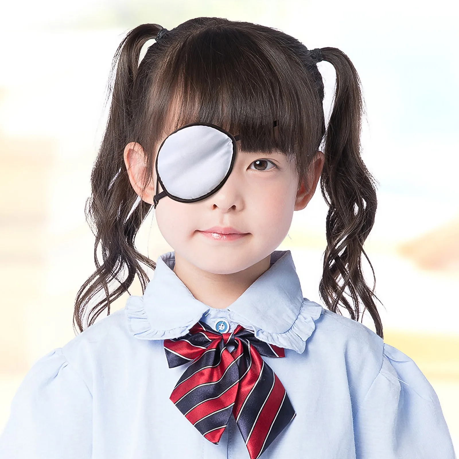

5Pcs Adjustable Single Eye Patch For Amblyopia Strabismus Eye Rehabilitation With Elastic Strap Comfortable Design