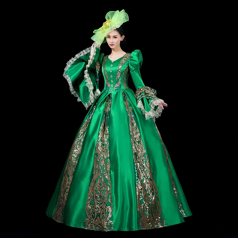 تخصيص فستاين سهرة/فساتين الحفلات ماري كورت فساتين عصر النهضة الفيكتوري القرون الوسطى حفلة تنكرية موكب مسرح حفلة موسيقية عيد ميلاد رداء حفلات