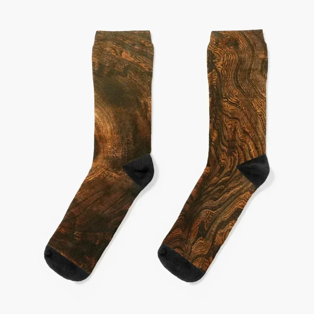 

Black Walnut Wood Socks kawaii Thermal man winter Socks Men's Women's