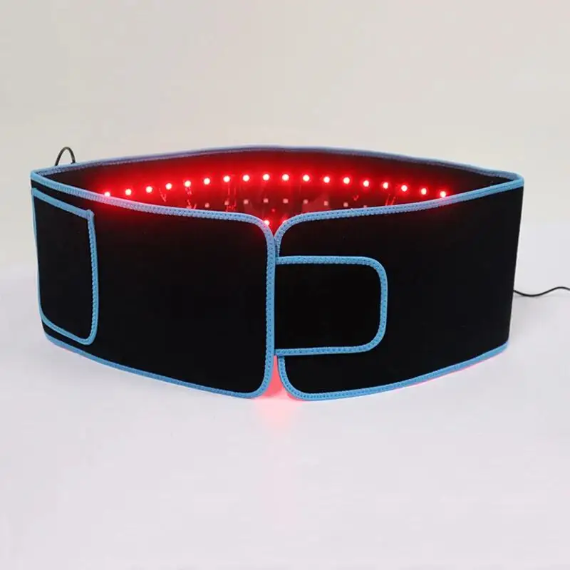 LED Light Therapy Waist Belt Three-Level 660 Pain Relief 850 Near-Infrared Therapy Timer Drop Glue Craftsmanship