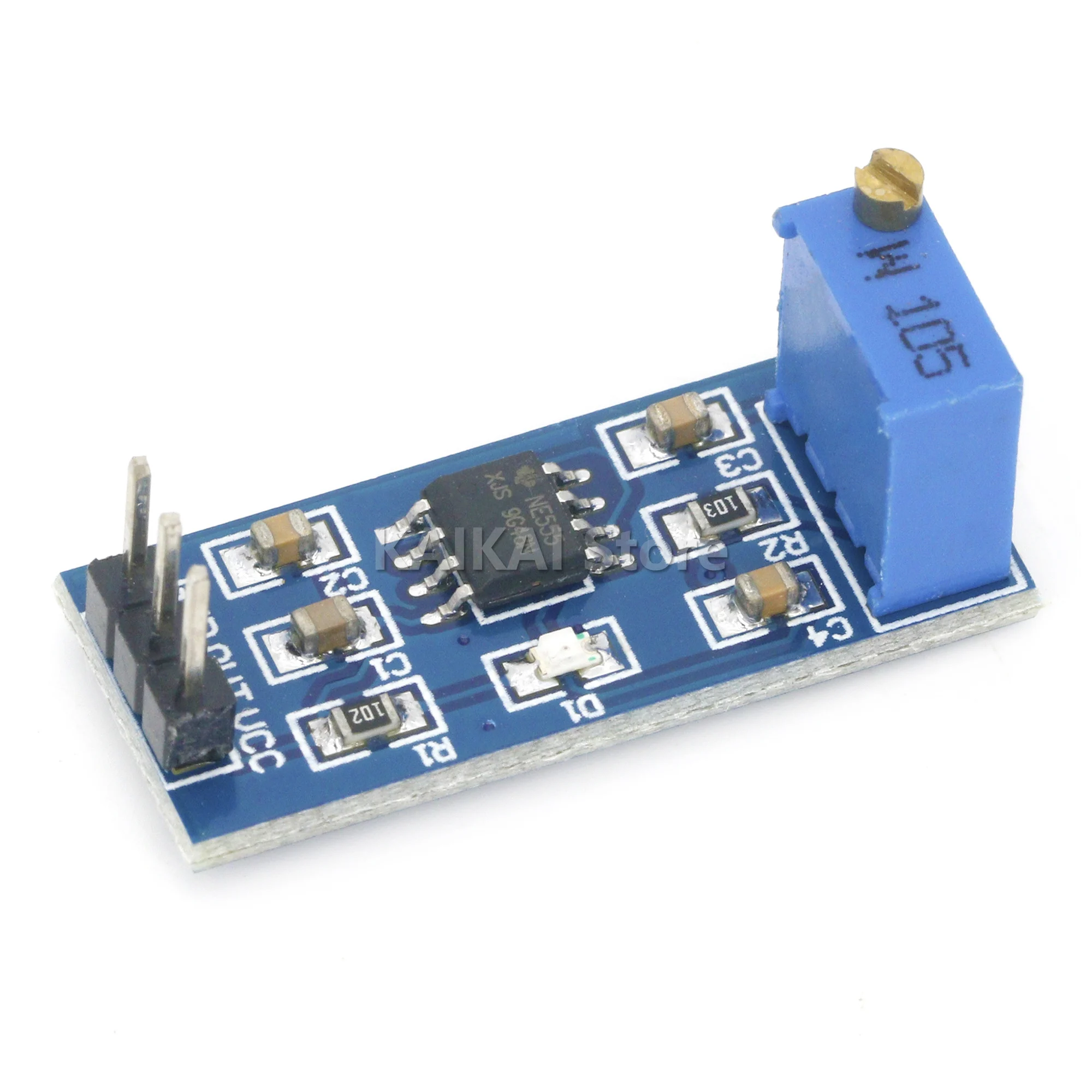 NE555 Pulse Frequency Duty Cycle Adjustable Module Square Wave 5V-12V Signal Generator For Arduino Smart Car