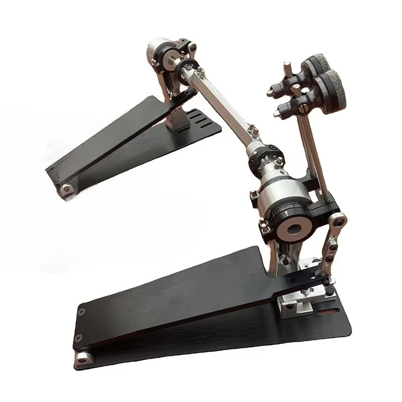 

Long Board Speedy Direct Drive Shaft CNC Cutting Craft Jazz Pedal Aluminum Alloy Powerful Twin Pedal Kick Bass Drum Double Pedal