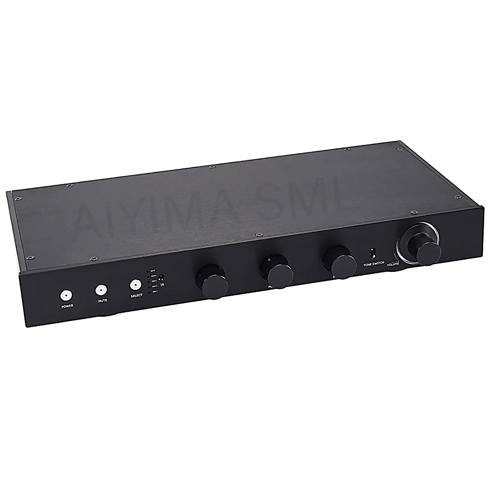 Imagem -02 - Aiyima-smsl Mbl Full Balance Preamp com Controle Remoto Alps Pré-amplificador Amplificador de Áudio Linha Hifi Jrc5534 Jrc5532 6010