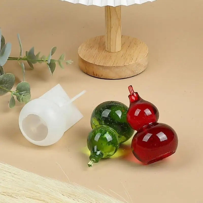 HXBA Silicone Gourd Mold For DIY Resin Projects And Artistic Creations