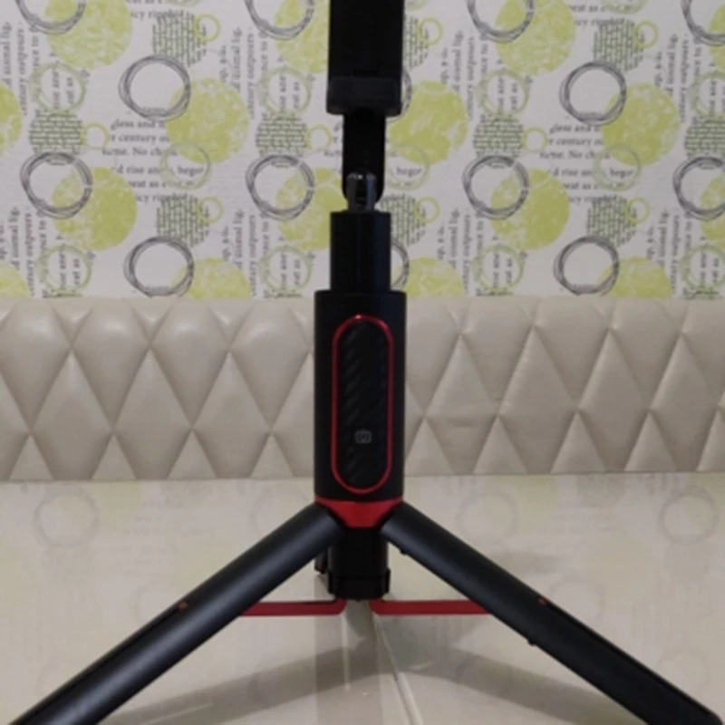 عصا سيلفي محمولة عالية الارتفاع مع حامل ثلاثي القوائم ، قابلة للتمديد ، قابلة للطي ، مونوبود لهاتف أيفون 11 x ، وهاتف ذكي وشاومى