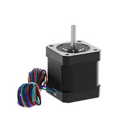 Nema 17 motor de passo 4 derivações 48mm 59ncm (84oz.in) 2a 1m cabo (17hs8401) nema17 motor de passo para impressora 3d diy cnc robô xyz