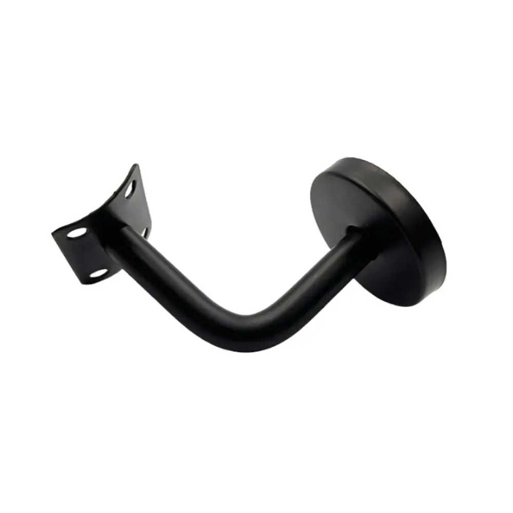 Stainless Steel Handrail Bracket Strong Support High Quality Wall Mounted Bracket Wall Mounted Black Finish