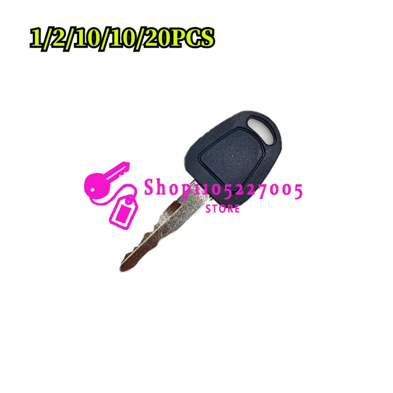 1/2/10/10/20PCS F900 Ignition Keys 7006802 Eli80-0128 for -Excavator Heavy Equipment Ignition Start Switch Door Lock